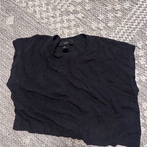 Forever 21 Black Crewneck Sweater
